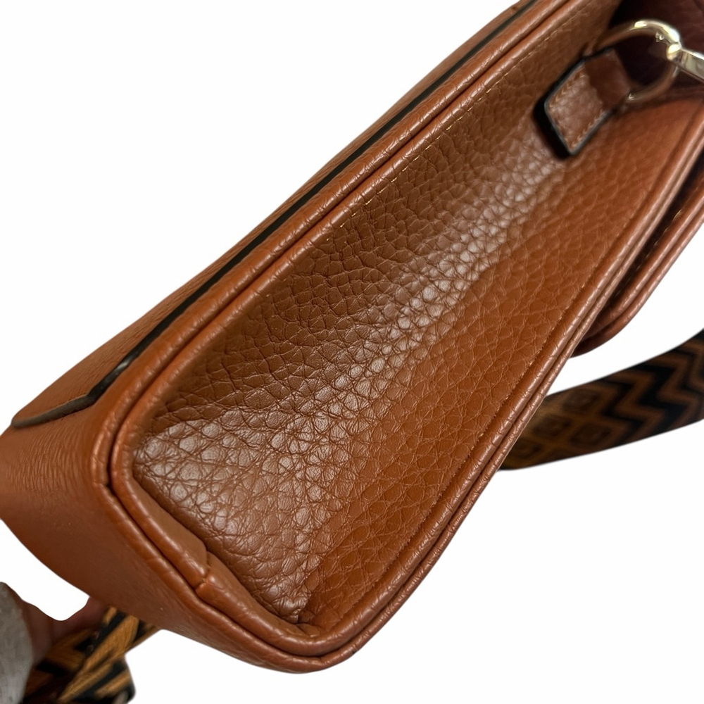K Carroll Brown Phone Crossbody Bag Adjustable Strap Mini Organizer Purse - Picture 5 of 16
